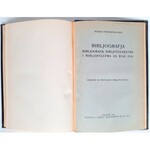 Bibliografia bibliografii i bibliofilstwa za rok 1930-1934