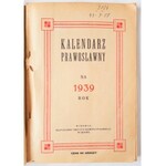 Kalendarz prawosławny na 1939 rok