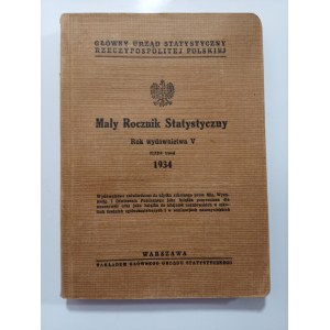 Mały Rocznik Statystyczny 1934 r.