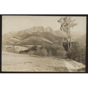 Tatry. Widok na Giewont.