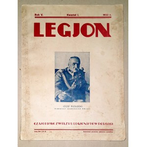 „Legion”, kwartalnik Związku Legionistów Polskich, 1 kwartał, 1933 r..