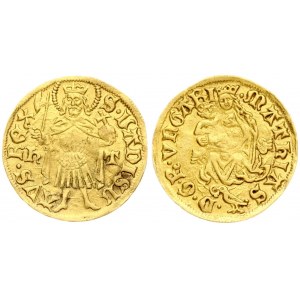 Austria Hungary 1 Goldgulden (1470–1477). Matthias Corvinus (1457-1490) . Averse...