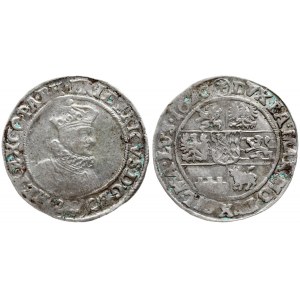 Austria Bohemia Kipper 24 Kreuzer 1620 Troppau. Friedrich (1610-1623).Averse: Crowned bust right value (24...