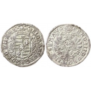 Germany Oldenburg 1 Gulden 28 Stubers 1637 Anton Gunther (1603-1667). Jever in the name of Ferdinand III (1637-1657...