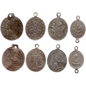 Lithuania-Poland Medal (1650) 17 -century Find in treasures. Inscriptions in polish and latin. Bronze. Weight approx: 6...
