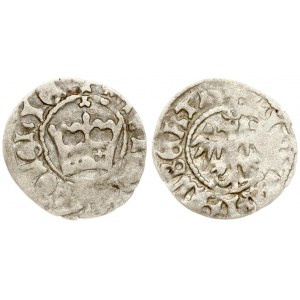 Poland 1/2 Grosz (1492-1506). Jan Olbracht(1492-1506). Averse: Eagle. Reverse: Crown. Silver...