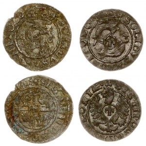 Poland 1 Solidus 1613 & 1626. Sigismund III Vaza(1587–1632). Silver. 1613-(Kop. 694); 1626-(Kop.726)...