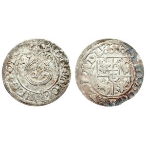 Poland 1/24 Thaler 1619 Bydgoszcz. Sigismund III Vasa (1587-1632). Averse: Crowned shield. Reverse...