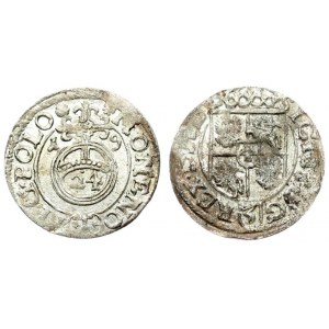 Poland 1/24 Thaler 1619 Bydgoszcz. Sigismund III Vasa (1587-1632). Averse: Crowned shield. Reverse...