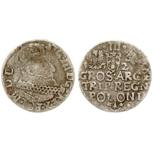 Poland 3 Groszy 1622 Krakow. Sigismund III Vaza(1587–1632). Averse: Crowned bust right. Reverse...