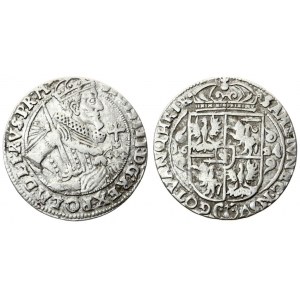 Poland 1 Ort 1624 Bydgoszcz. Sigismund III Vasa (1587-1632). Averse: Crowned half-length figure right. Reverse...