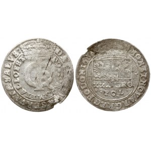 Poland 1 Gulden (Tymf) 1665 AT. John II Casimir Vasa (1649–1668). Averse: Crowned monogram. Reverse: Crowned shield...