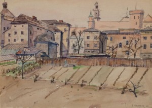 Andrzej MEISSNER, WIDOK NA WAWEL, 1943