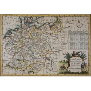 MAPA CESARSTWA, Londyn, 1768