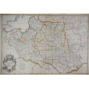 MAPA POLSKI, Anglia, Londyn, John Senex, 1708