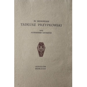 EKSLIBRISY IN MEMORIAM TADEUSZ PRZYPKOWSKI, 1981