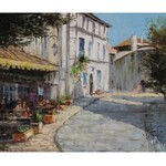 Józef ŁĄCKI, CAFÉ TERRACE W LOURMARIN