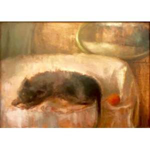 Alfons Karpiński, Czuwający kot