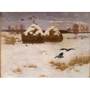 Stanislaw Sawiczewski, ''Winter Landscape with Stooges''