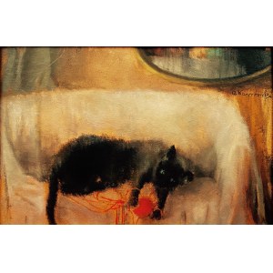 Alfons Karpiński, Bawiący się kot