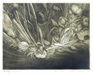 Wiesław Dembski (ur.1933 Ciechocinek), Kwiaty, 1989 r.