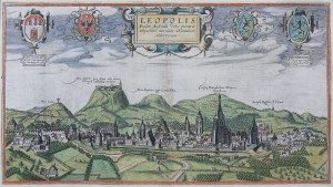 Georg Braun (1541-1620), Frans Hogenberg (1535-1590), Leopolis Russice Australis urbs primaria…