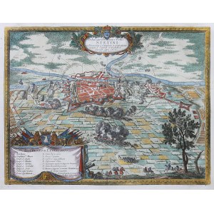 Erik J. Dahlberg (1625-1703), Delineatio Obsidionis Urbis Stetini in Pomerania a Cesareanis et Confoederatis…