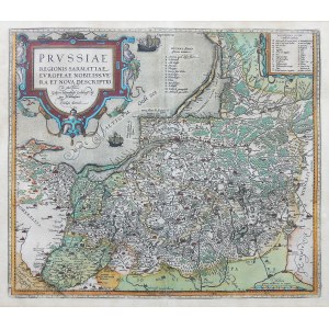 Abraham Ortelius (1527-1598), Prussiae Regionis Sarmatiae Europeae Nobiliss…