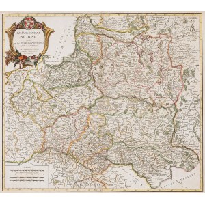 Gilles Robert de Vaugondy (1688-1766), Le Royaume de Pologne, divisé en ses Duchés et Provinces…