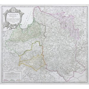 Hyacinthe Langlois, Le Royaume de Pologne divisé selon les Partages…