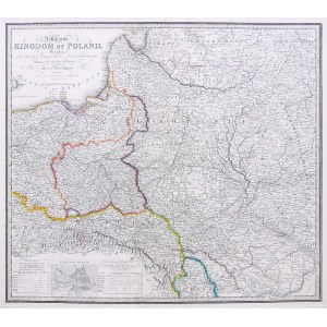 William Faden (1749-1836), A map of the Kingdom of Poland…