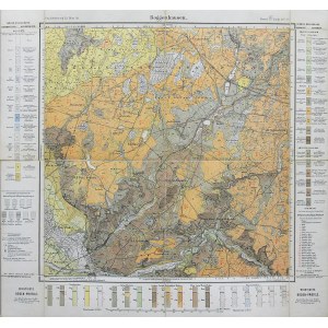 Zbiór map geologiczno-gospodarczych dotyczących regionu północnej Polski