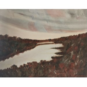 Cecylia WODNICKA-ZĄBKOWSKA (nata nel 1926), Giornata di vento, 1988