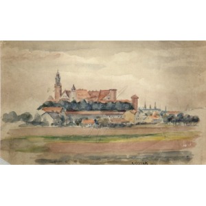 Karol KOSSAK (1896-1975), Wawel, 1923