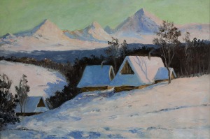 Leszek Stańko (1925-2011), Zima w górach, ok. 1996