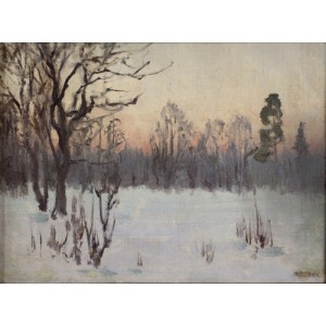 Teodor ZIOMEK (1874-1937), Zimowy poranek