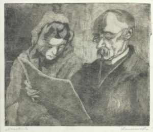 Wanda KOMOROWSKA (1873-1946), Nad lekturą