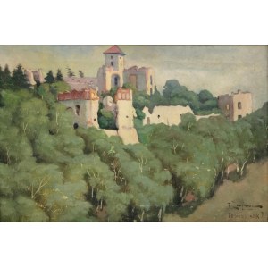 Józef ZAJĄC (1890-1974), Zamek Tenczyn w Rudnej, 1929