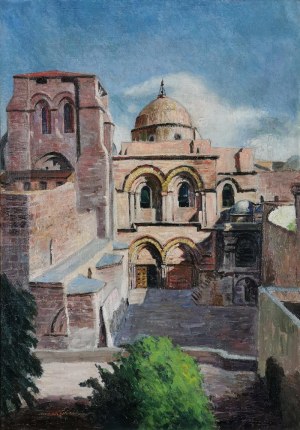 MAX HANEMAN (1882-1944), Bazylika Grobu Pańskiego w Jerozolimie