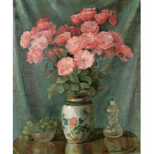 Błażej IWANOWSKI (1889-1966), Kwiaty w wazonie