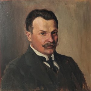 Marian JÓZEFCZYK, XX w., Portret Bolesława Kaweckiego, 1921