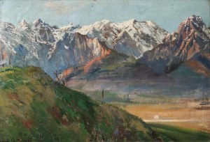 Leonard WINTEROWSKI (1868-1927), Pejzaż górski, 1917
