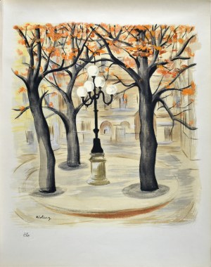 Mojżesz KISLING (1891 - 1953), Plac de Furstenberg w Paryżu
