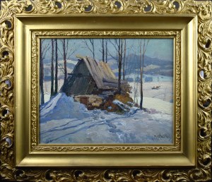 Michał STAŃKO (1901-1969), Pejzaż tatrzański zimą
