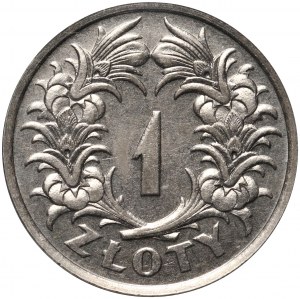 II RP, 1 złoty 1929, Warszawa, PRÓBA