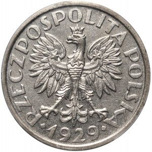 II RP, 1 złoty 1929, Warszawa, PRÓBA
