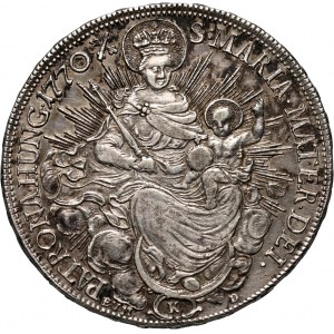 Hungary, Maria Theresia, Thaler 1770 K/EVM-D, Kremnitz