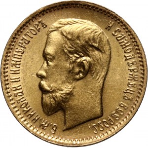 Rosja, Mikołaj II, 5 rubli 1903 (АР), Petersburg