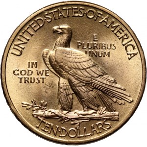 Stany Zjednoczone Ameryki, 10 dolarów 1932, Filadelfia, Indianin
