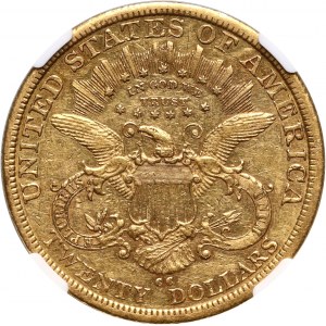 Stany Zjednoczone Ameryki, 20 dolarów 1878 CC, Carson City, Liberty Head
